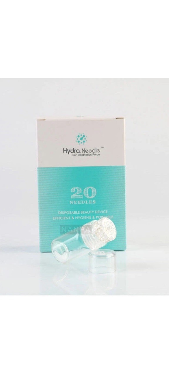 2025 20 Pins Portable Derma Roller With bottle Skin Therapy Anti Acne Scars USA