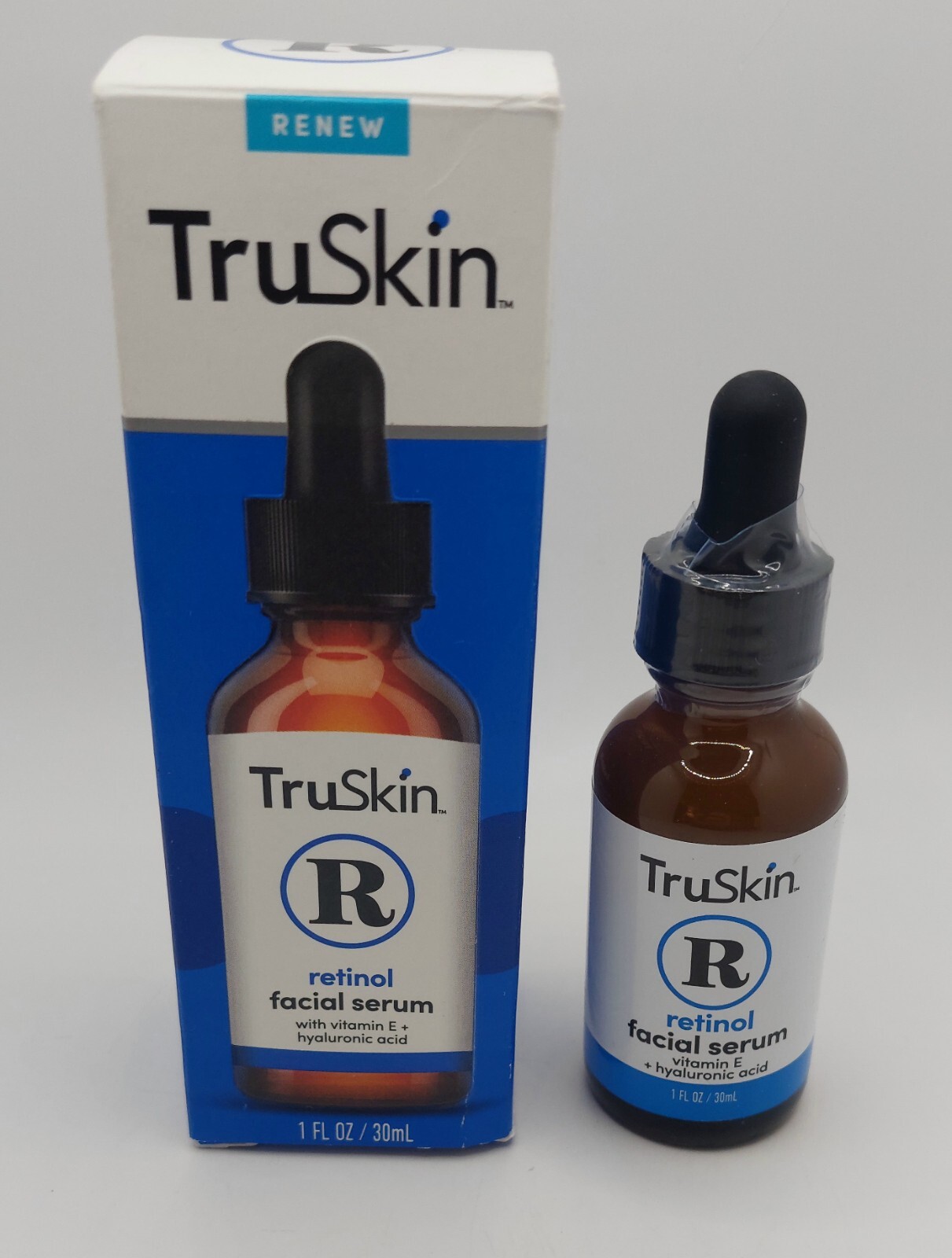TruSkin Retinol Serum Anti-Aging Serum with Retinol, Hyaluronic Acid 1 floz NEW