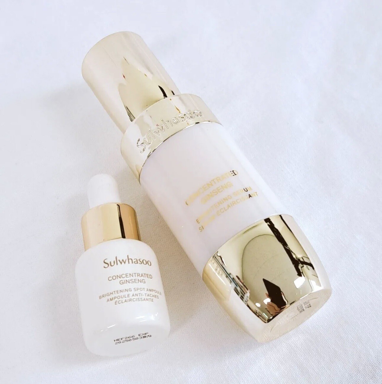 Sulwhasoo Concentrated Ginseng Brightening Spot Ampoule 5g & Serum 8ml -NEW