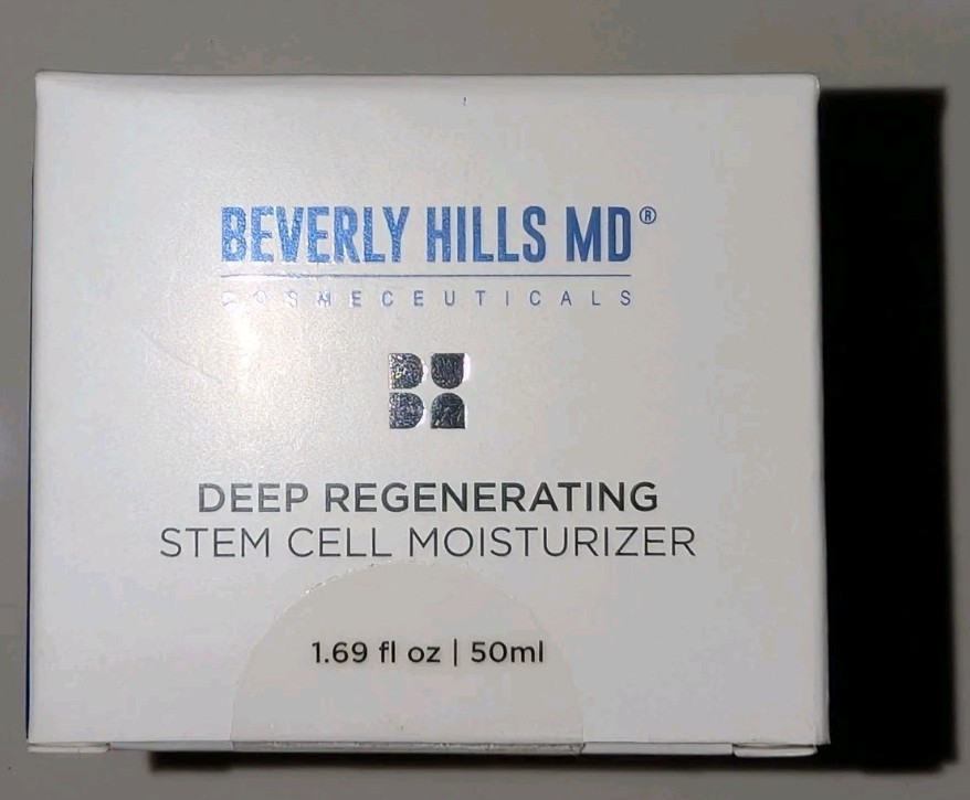 Beverly Hills MD Deep Regenerating Stem Cell Moisturizer 1.69 oz ~ NEW SEALED!