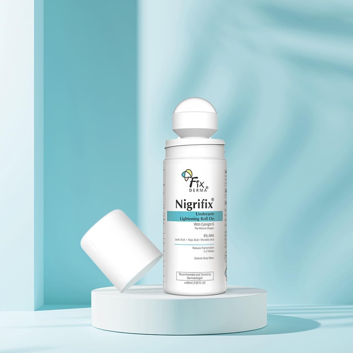 Fixderma Nigrifix Underarm Roll on (60ml) Exfoliates Underarm UNSEX