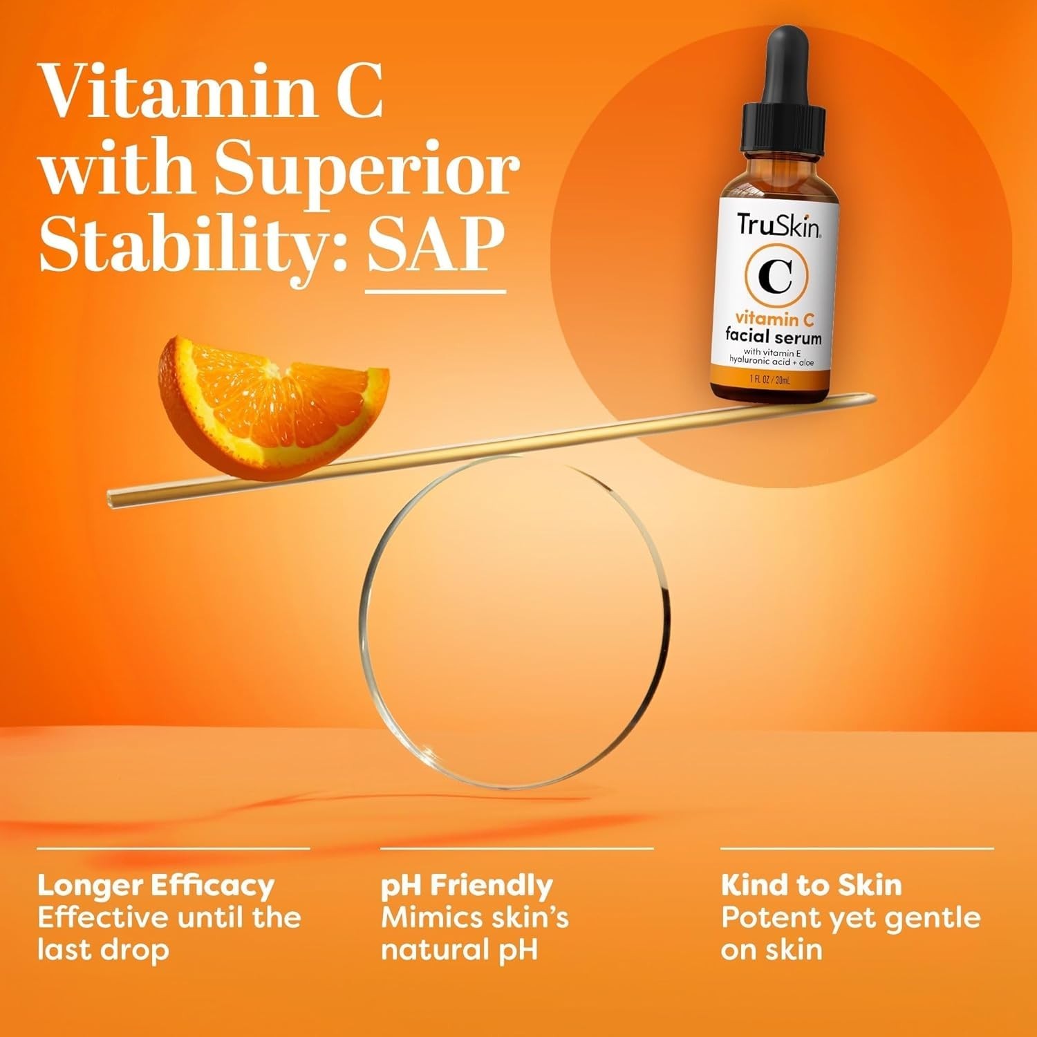 Anti Aging Face Serum with Hyaluronic Acid & Vitamin E – Brightening Formula