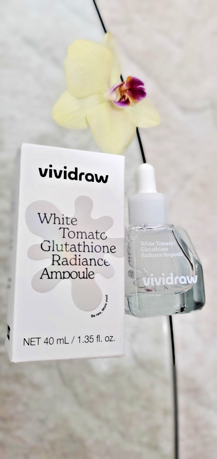 VIVIDRAW White Tomato Glutathione Radiance Ampoule 1.35 fl oz / 40 ml