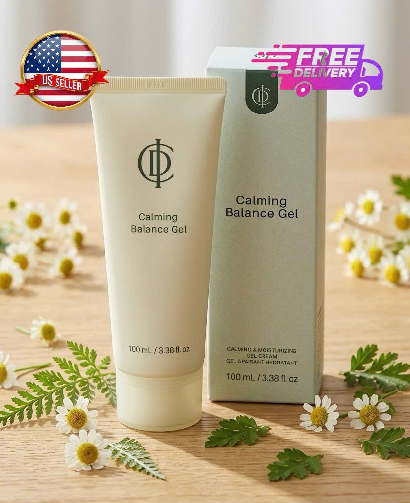 New – Incell.derm Calming Balance Gel 100ml/3.38 fl.oz FACE GEL CREAM – FREESHIP
