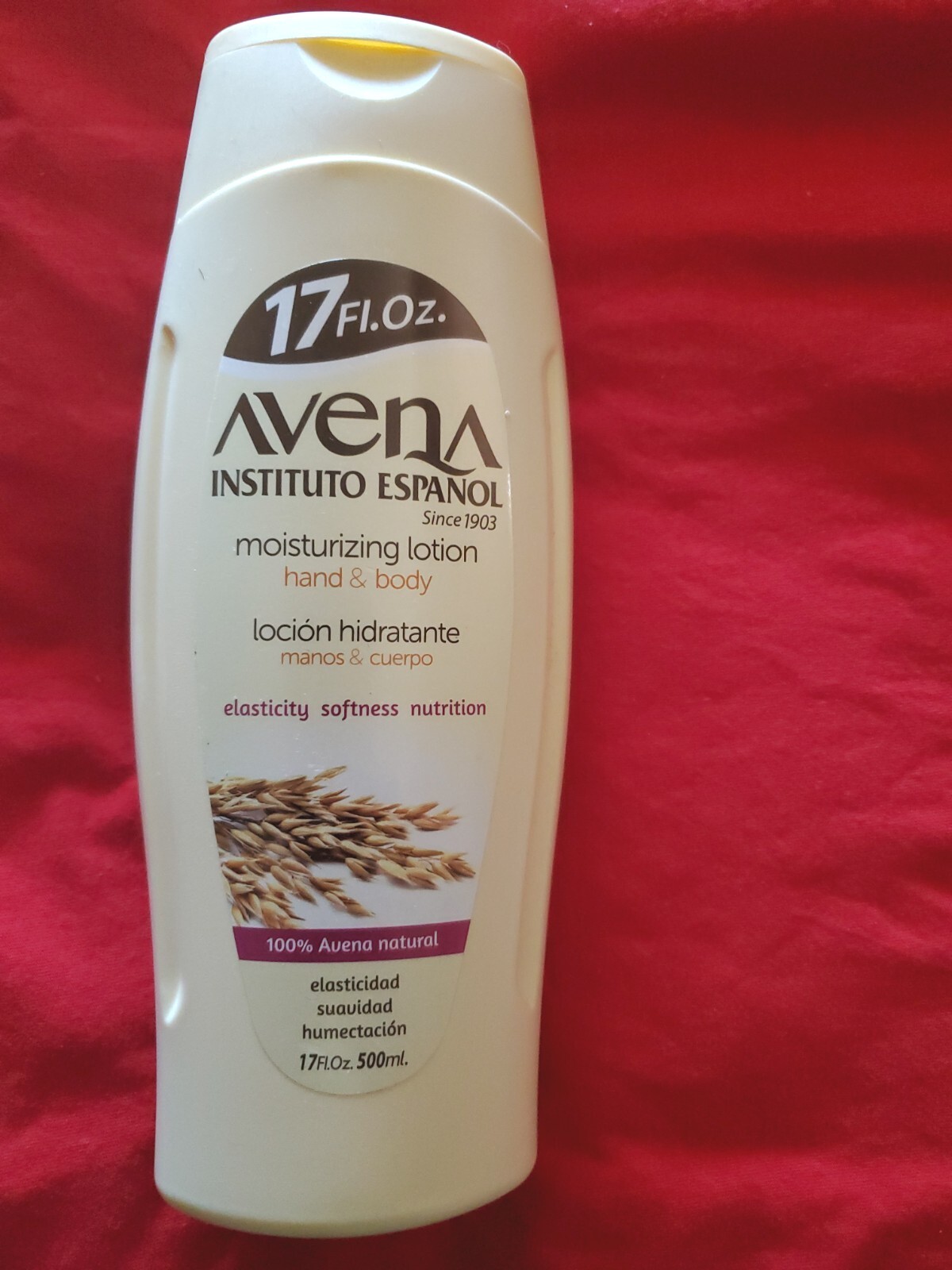 2 PACK AVENA OAT MOISTURIZING HAND & BODY LOTION INSTITUTO ESPAÑOL 17oz/