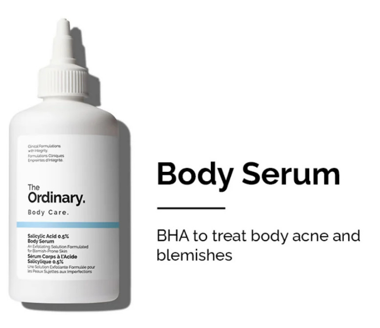 The Ordinary. Salicylic Acid 0.5% Body Serum 8.1oz/240ml New With Box 2x