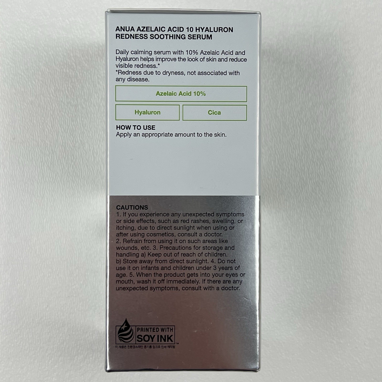 ANUA Azelaic Acid 10+ Hyaluron Serum 30ml New Sealed Box