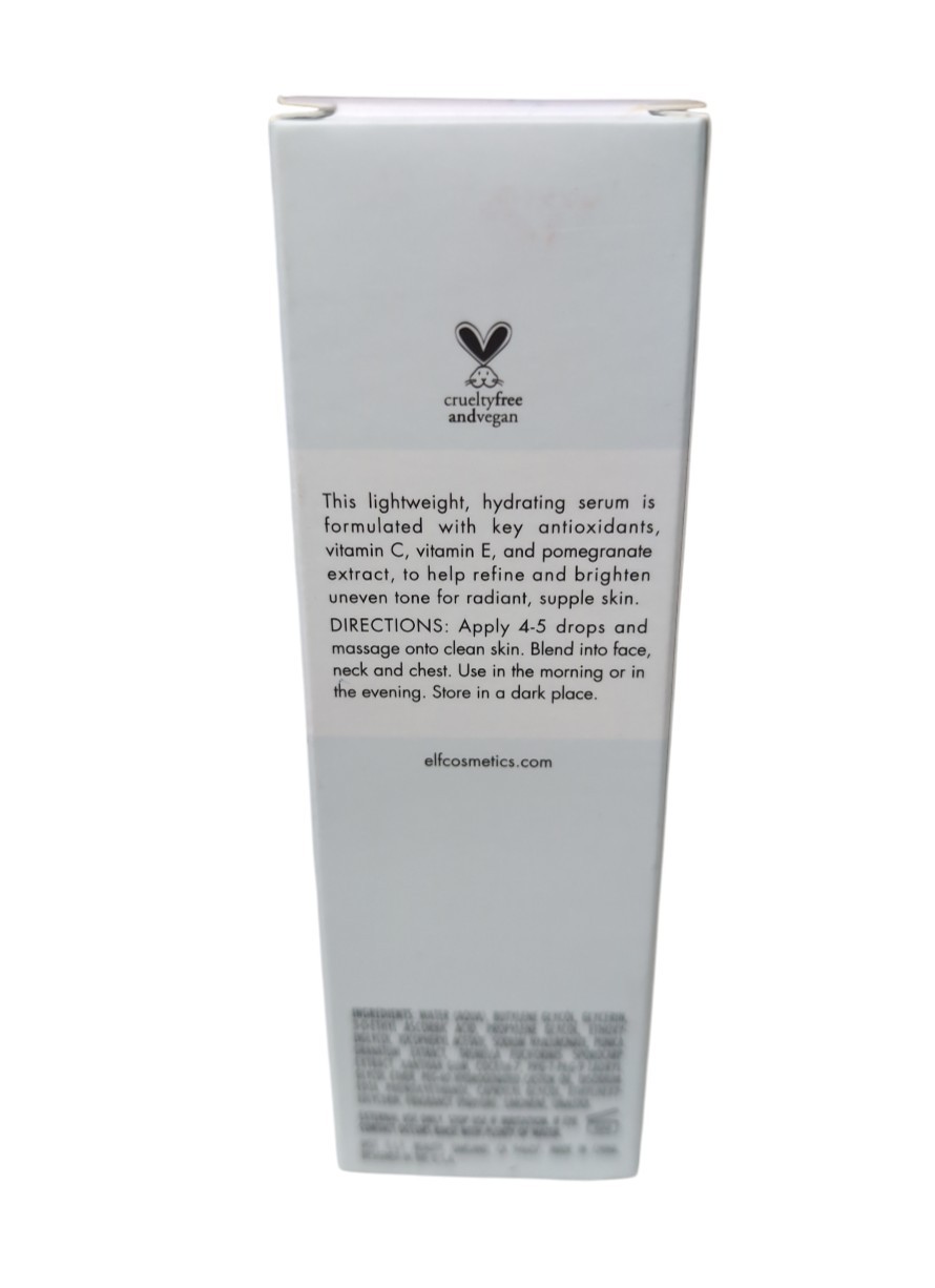 E.L.F. Beauty Shield Vitamin C Serum Antioxidant Rich Skin Protection .95 oz