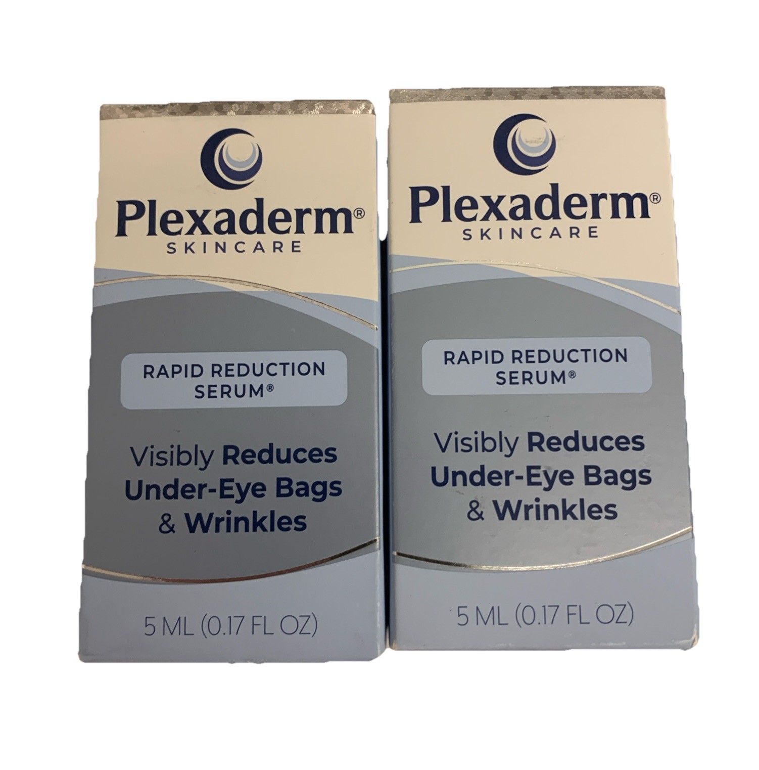 (2) Plexaderm Skincare Rapid Reduction Serum 5ml 0.17 Fl Oz￼ Factory Sealed NEW