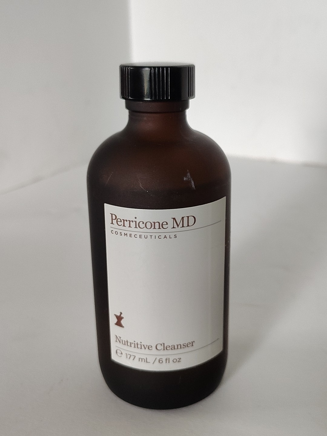 6oz Glass Bottle Perricone High Potency Classic Nutritive Face Makeup Cleanser