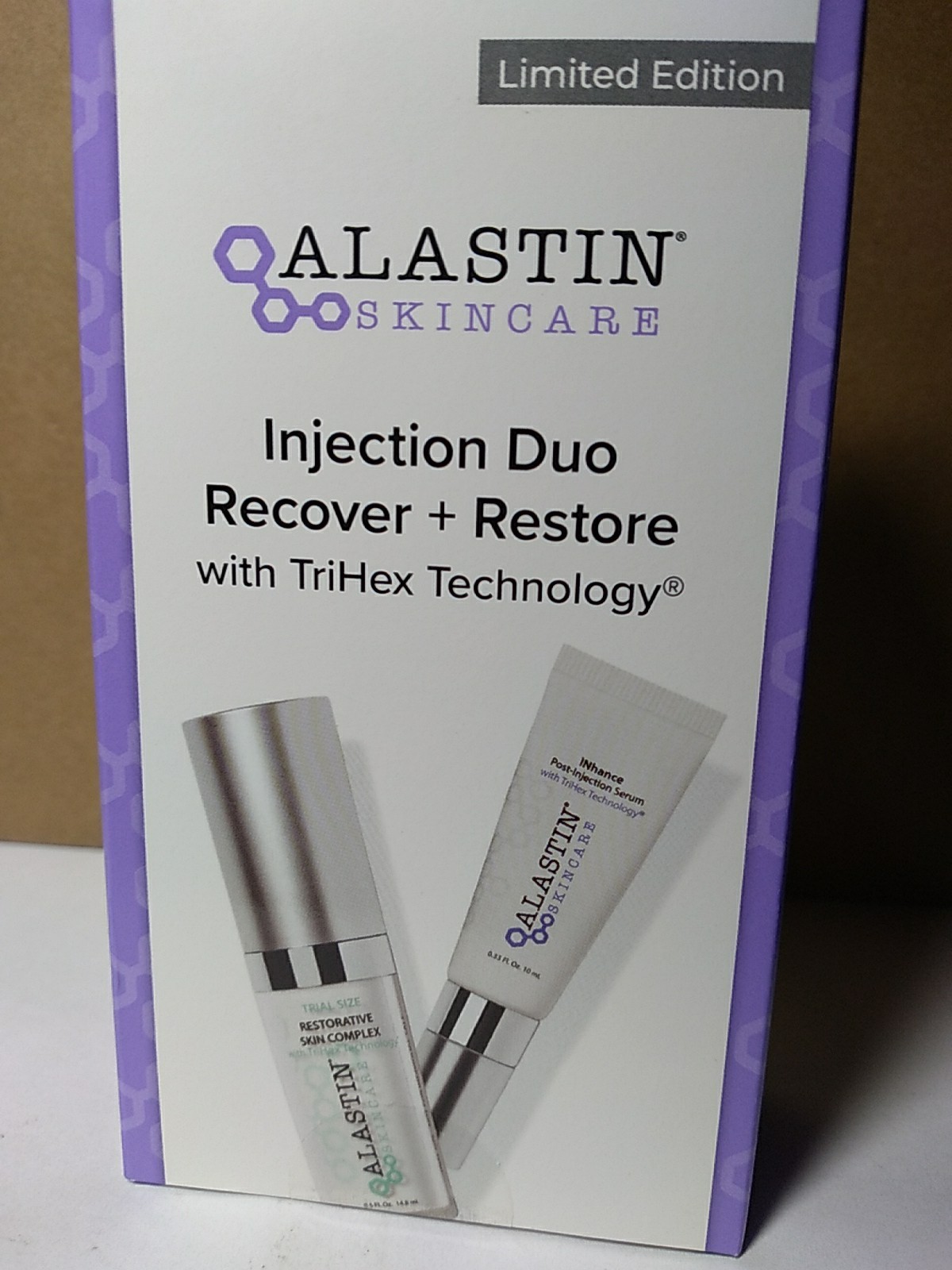 ALASTIN Skincare INJECTION DUO (RECOVER + RESTORE) 0.33 fl oz & 0.5 fl oz NIB