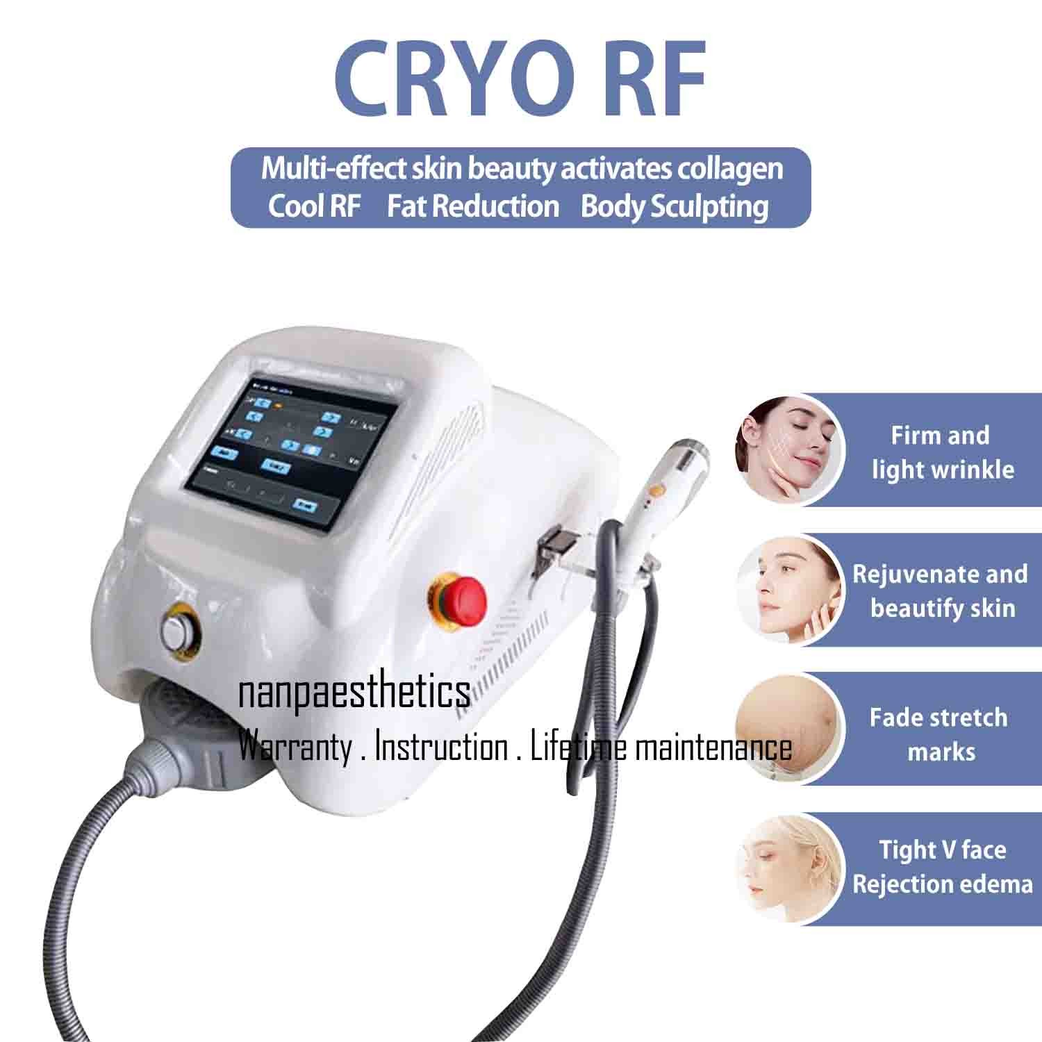 Professional CRYO RF Machine Face Lift Body Slimming Sculpting Skin Rejuvenation