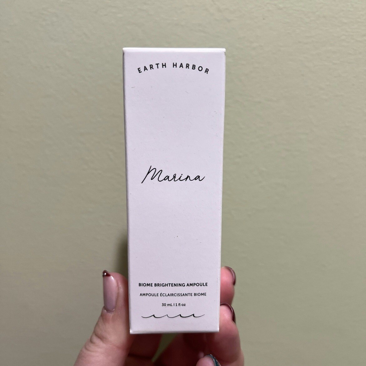 Earth Harbor Marina Biome Brightening Ampoule – Full Size 1oz/30ml NEW