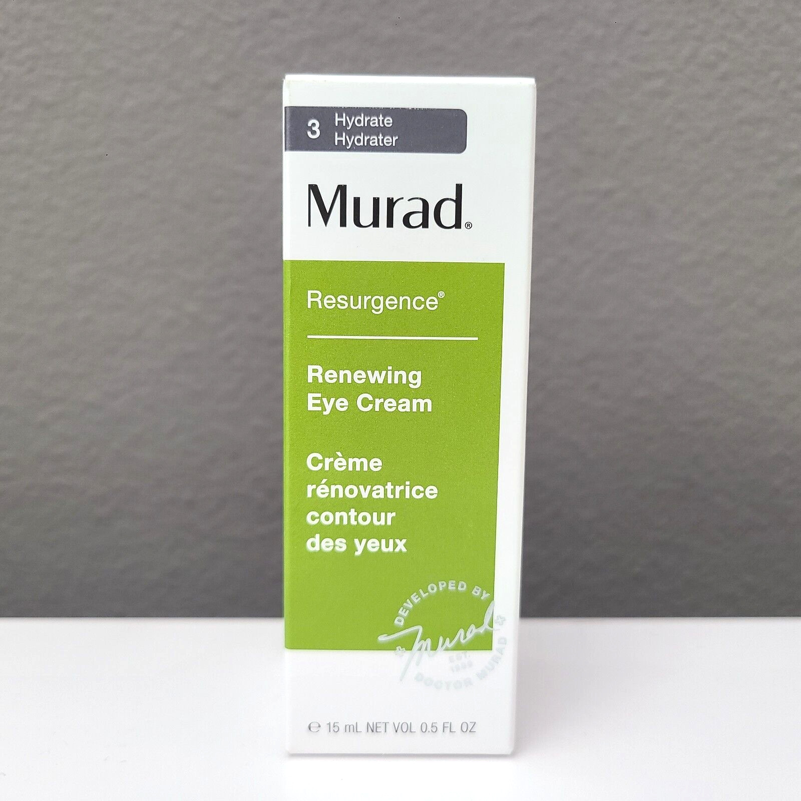 MURAD Resurgence Renewing Eye Cream 0.5 oz/15 ml. New in box.