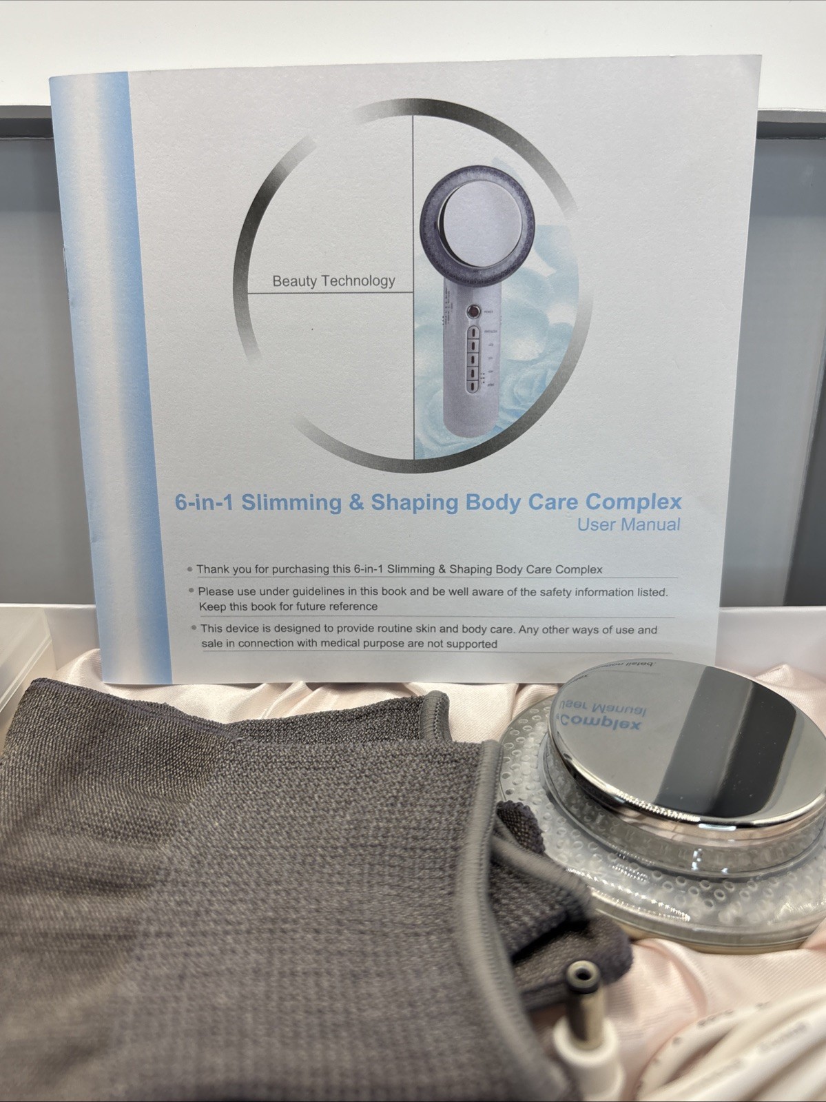 3-in-1 Slimming and Beautifying Machine Skin Care Options NEW In Box with Manual