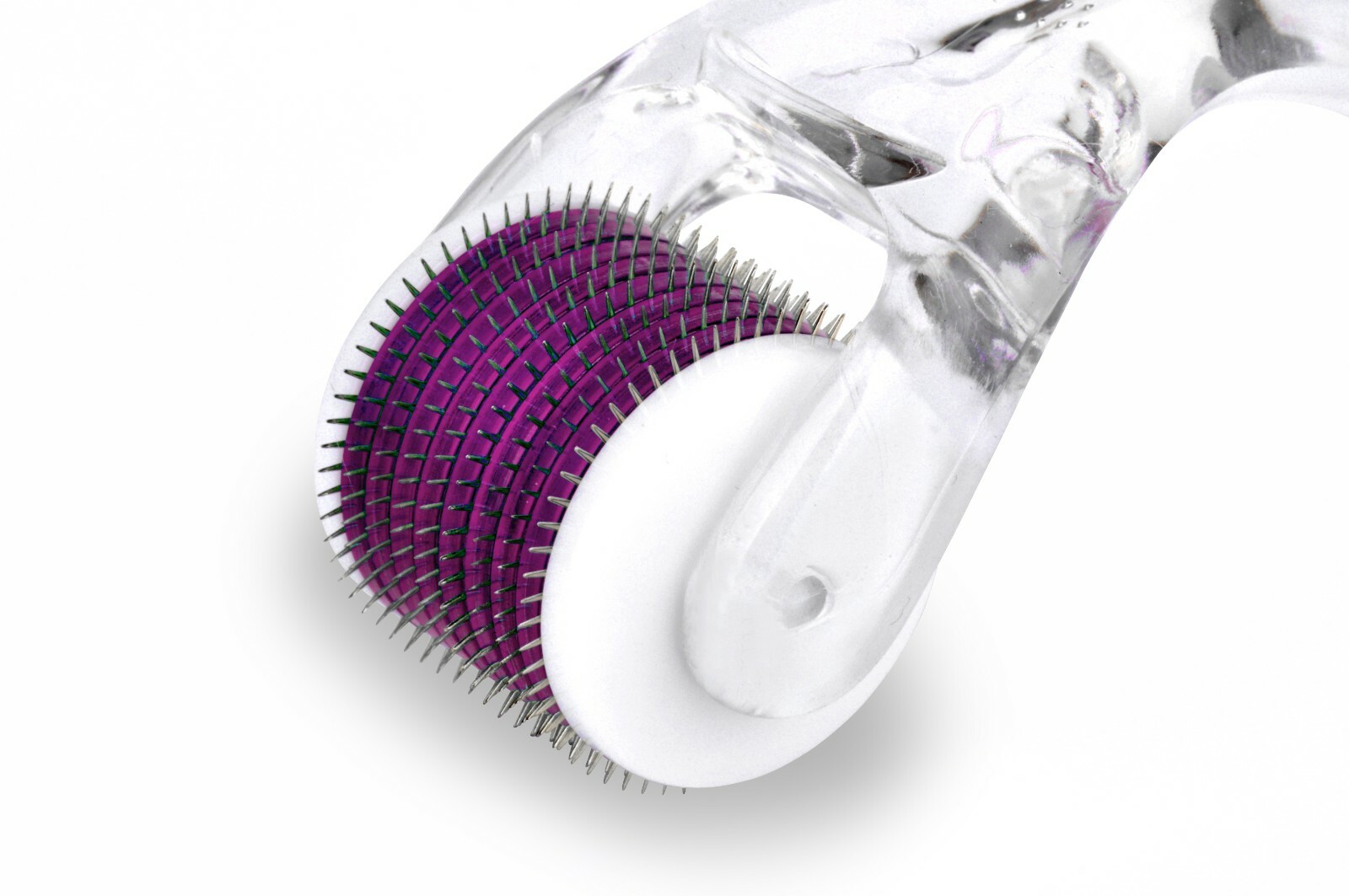 TMT 540 Skin Derma Roller Purple Head Titanium Micro Pin Anti-Aging Scars