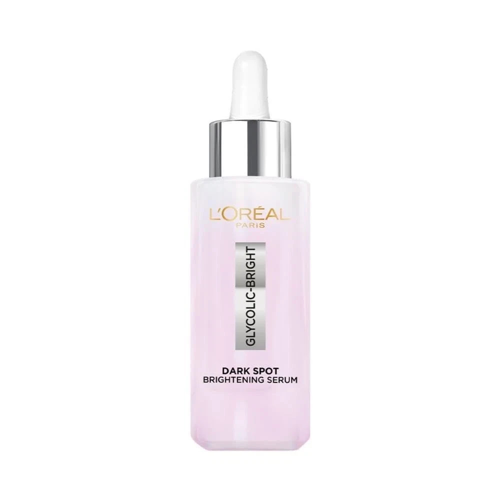 L’Oreal Paris Glycolic Bright 8% Face Serum for Brightening Dark Spots 30ml