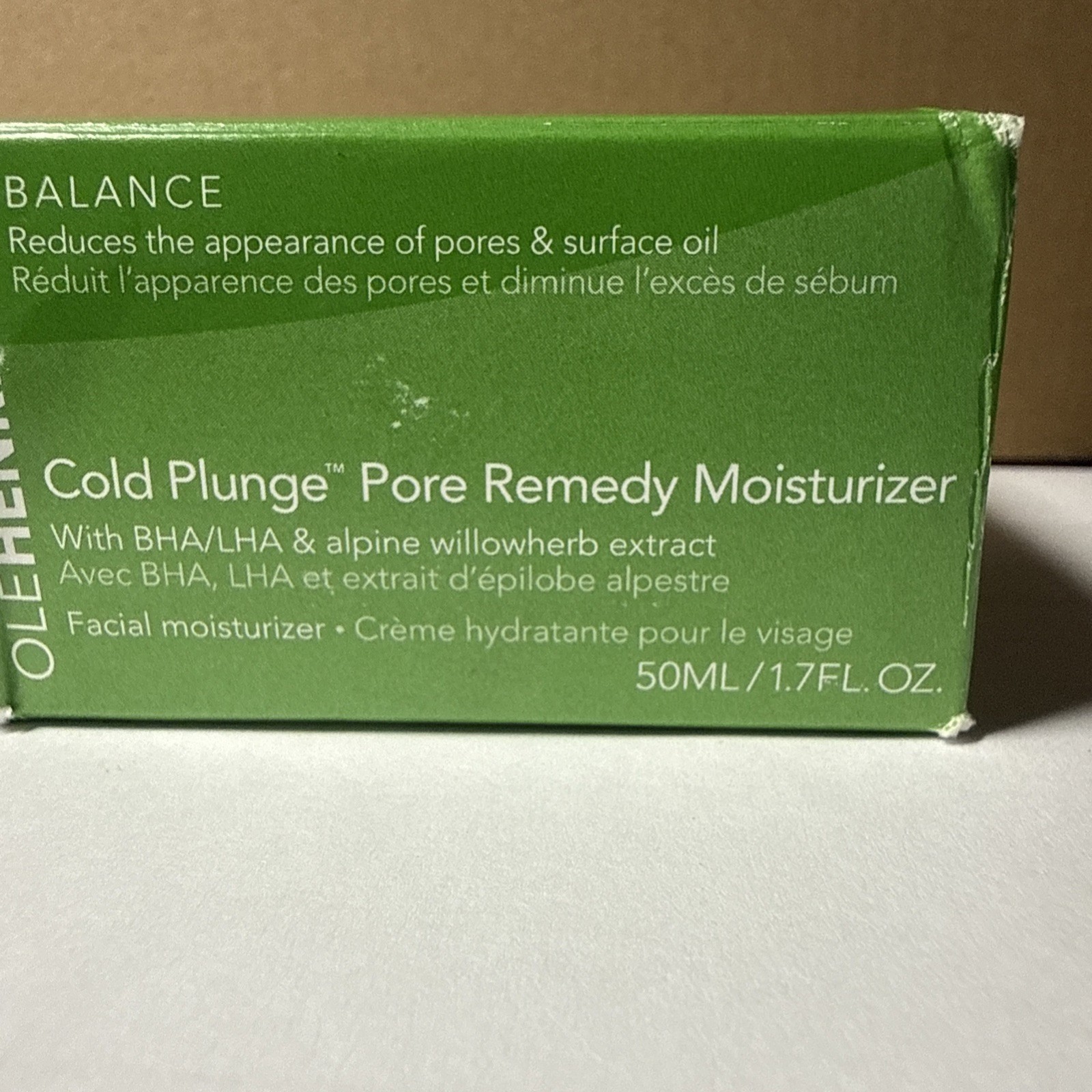 OLE HENRIKSEN Balance Cold Plunge Pore Remedy Moisturizer, 50ml 1.7 fl oz NIB