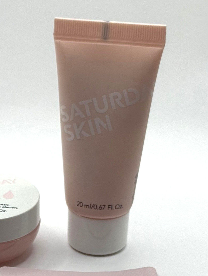 Saturday Skin rub-a-dub Refining Peel Gel Serum Waterfall Eye Cream Lot of 5