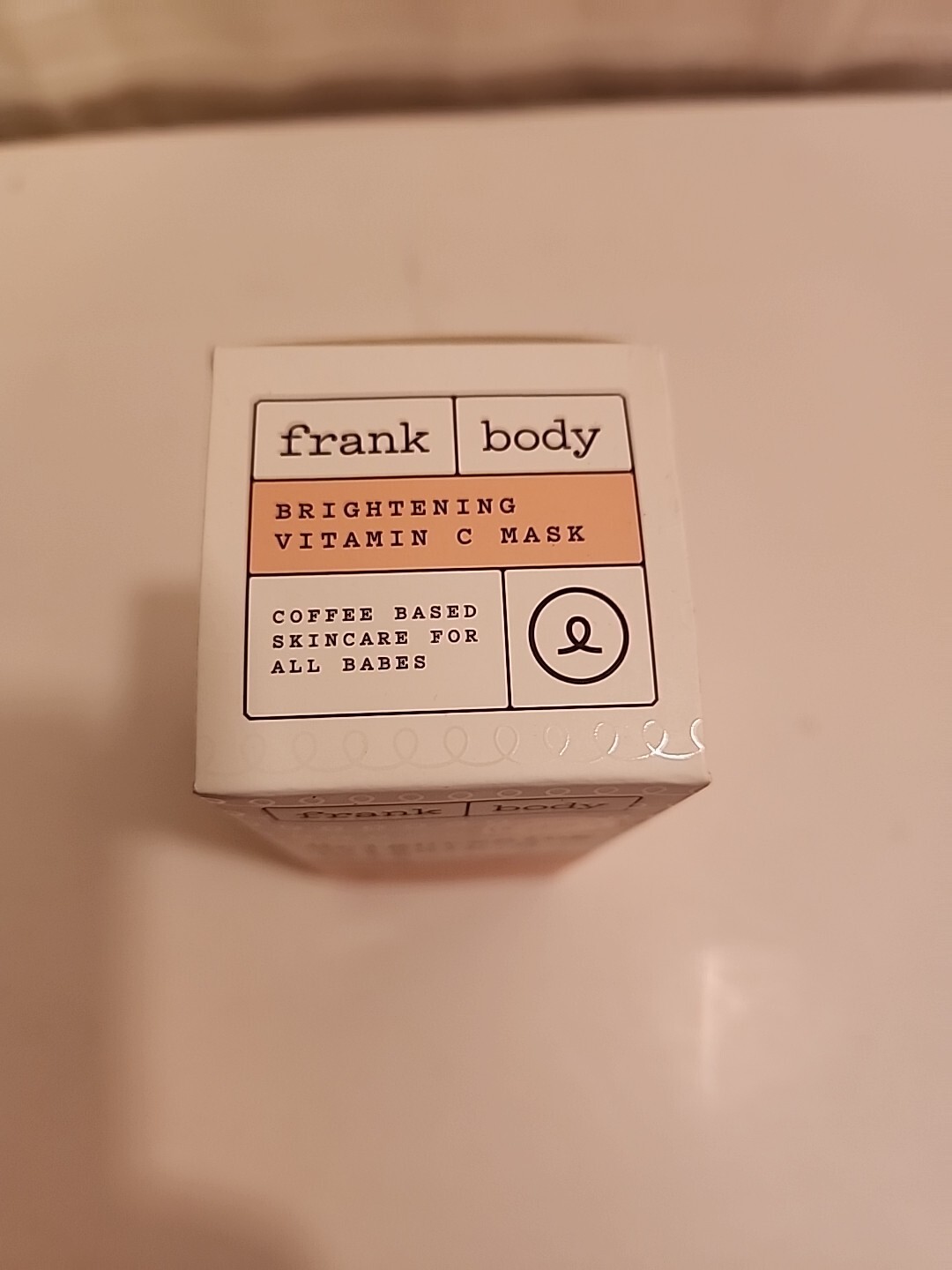 Frank Body Brightening Vitamin C Mask FULL SIZE 1.69 oz