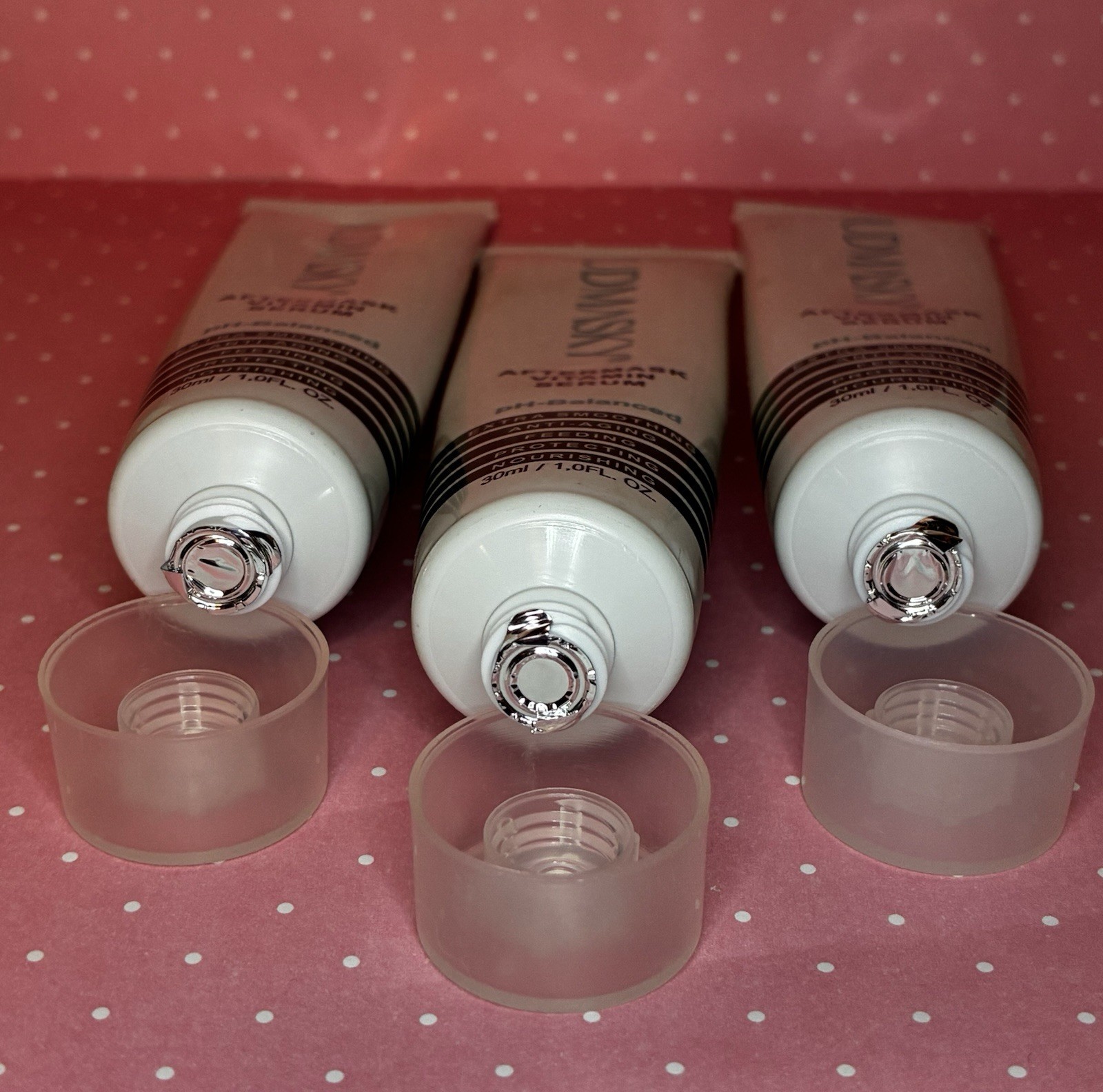 (3) Mudmasky Aftermask Vitamin Serum $54 MSRP EA $162 Value Full Size New Sealed