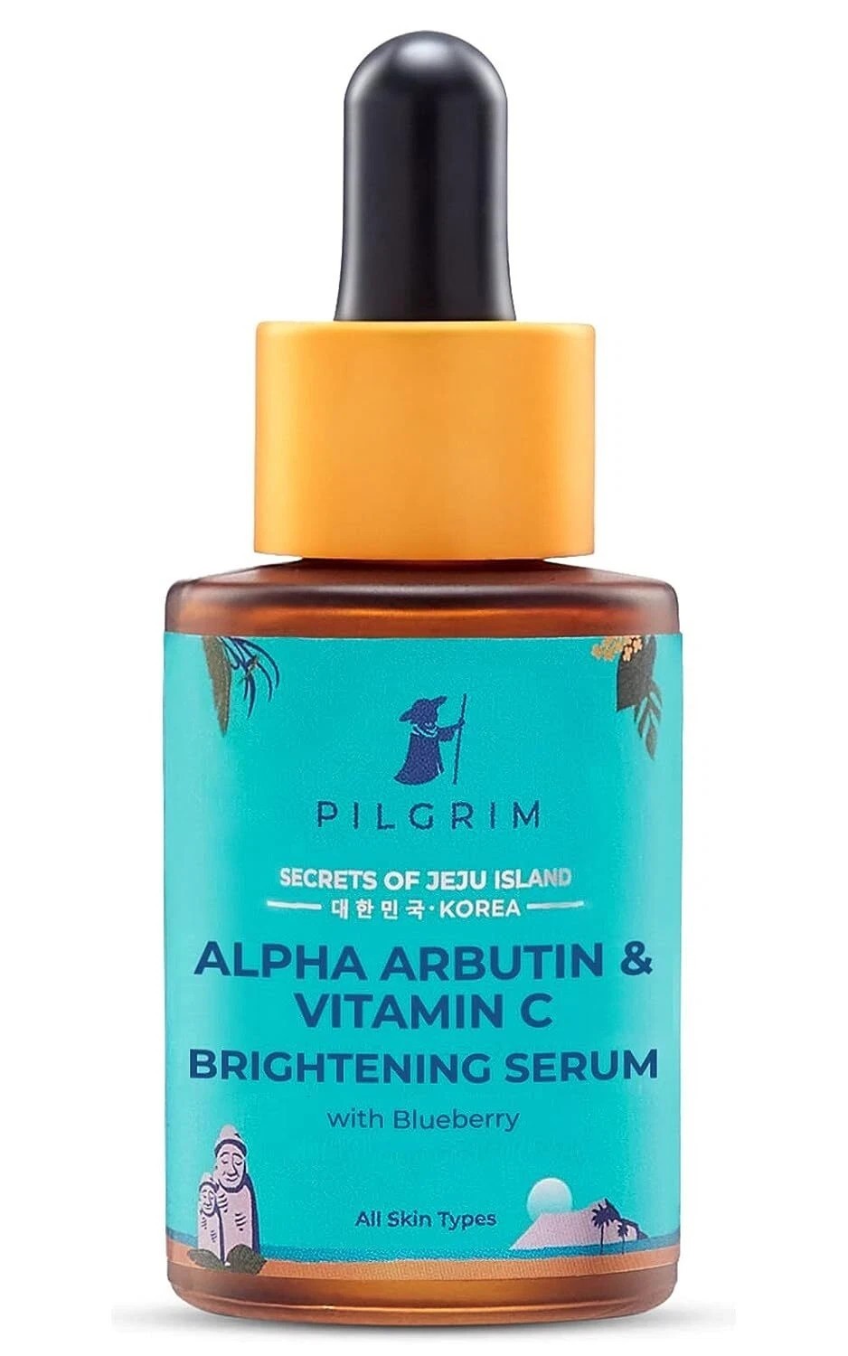 Pilgrim 2% Alpha Arbutin & 3% Vitamin C Brightening Face Serum 30ml