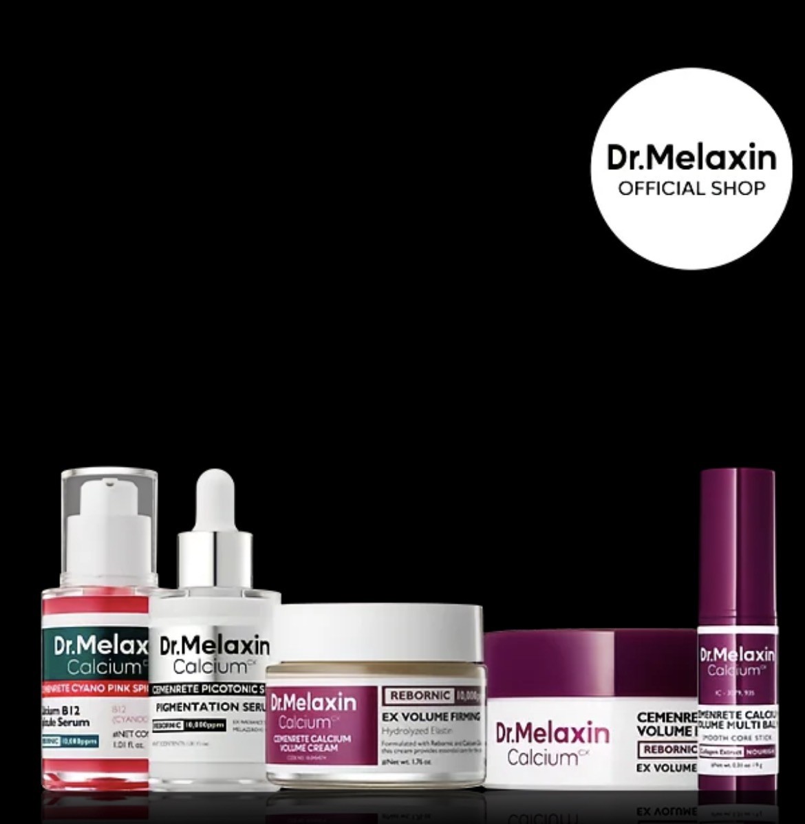 Dr.Melaxin Collagen Skincare Set – Anti-Aging Pore Minimizer & Firming Treatment