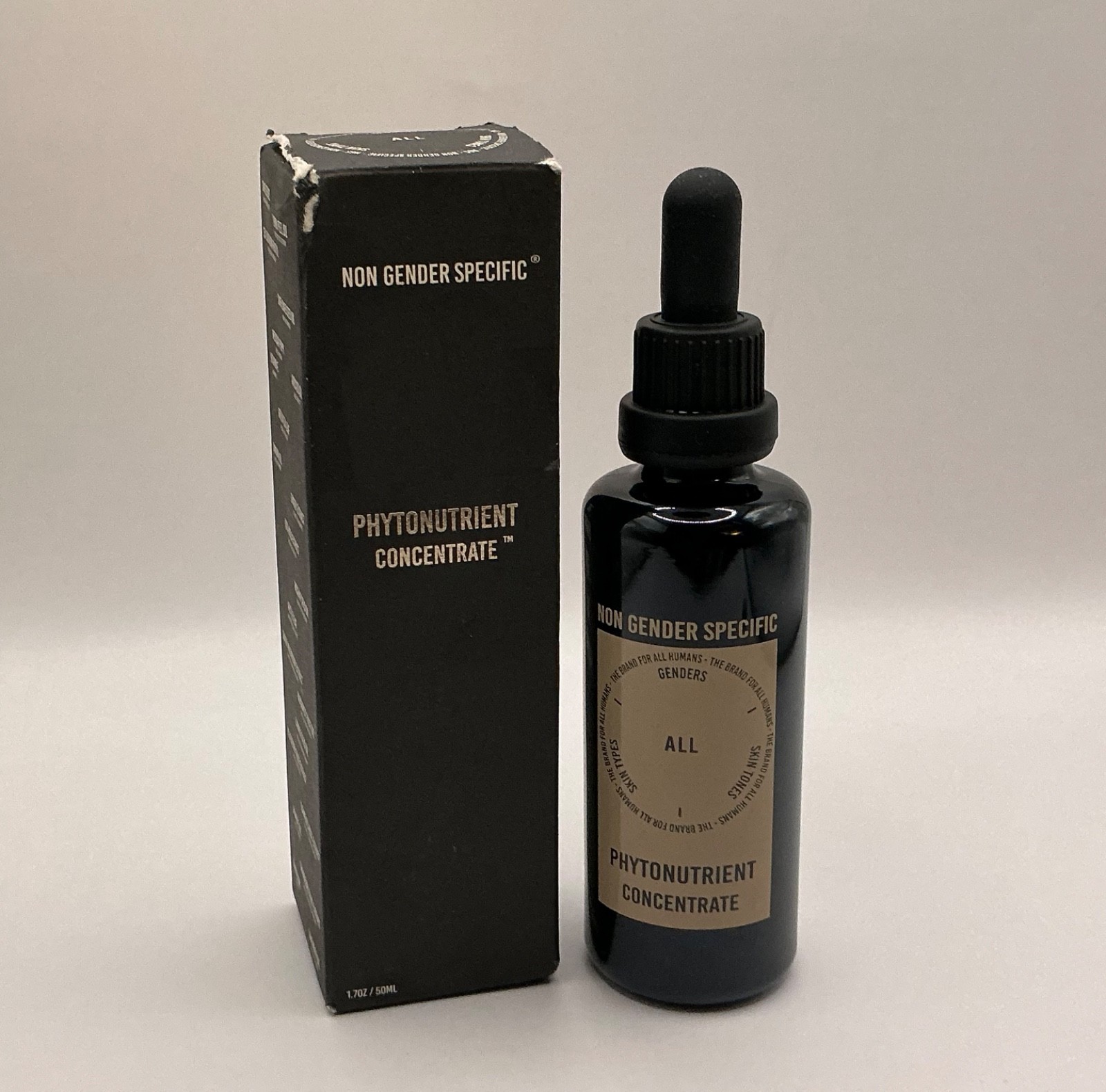 Non Gender Specific Phytonutrient Concentrate Facial Oil Full Sz 1.7 OZ NIB