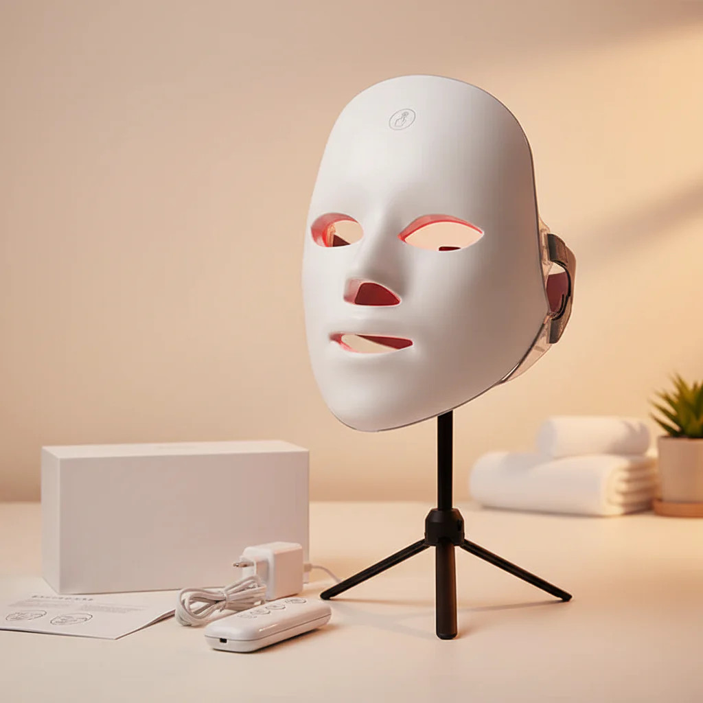 Red Light Therapy Face Mask – Reduce Fine Lines- Anti Aging – Reduce Acne