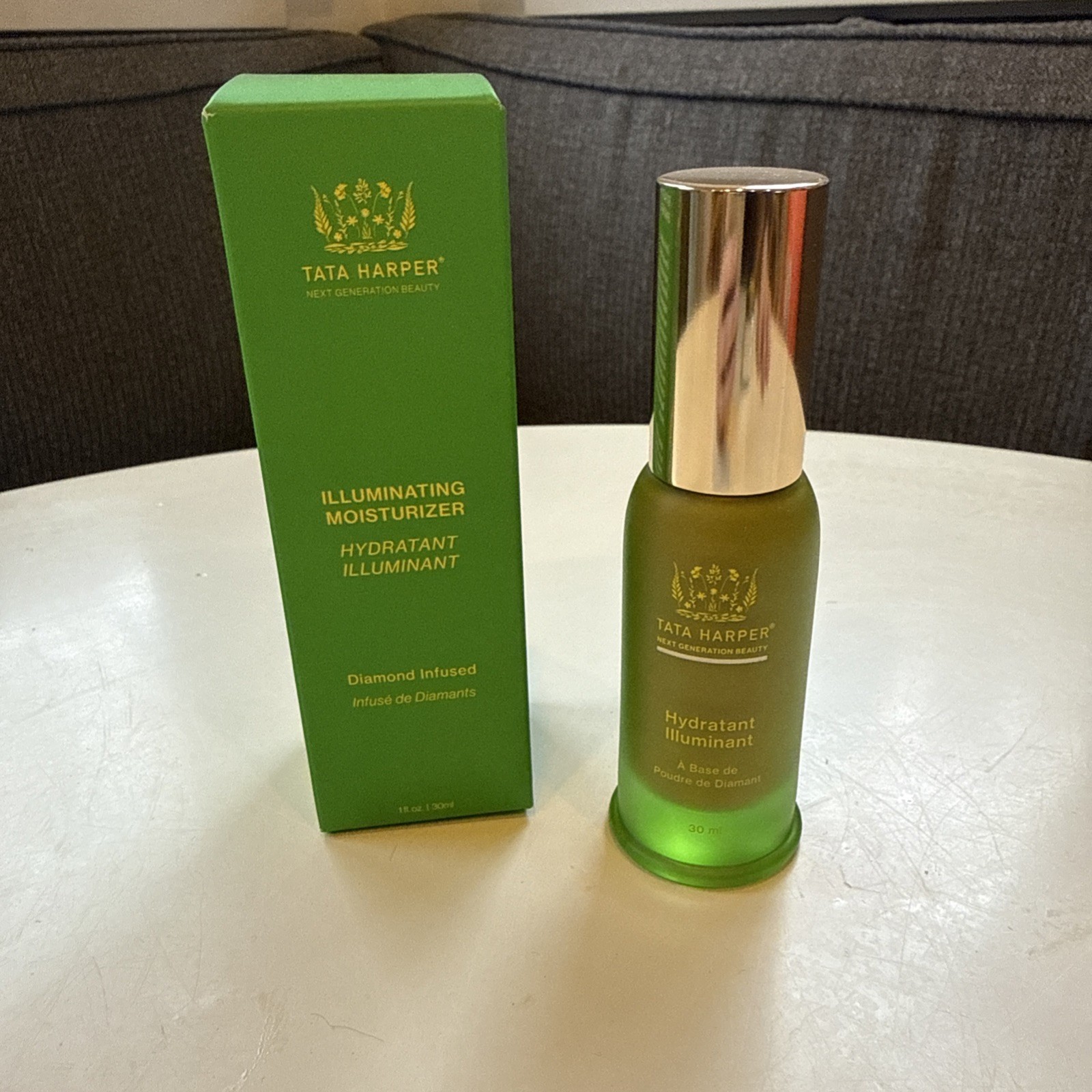 Tata Harper Illuminating Moisturizer Hyaluronic Acid Diamond 1.0 Oz