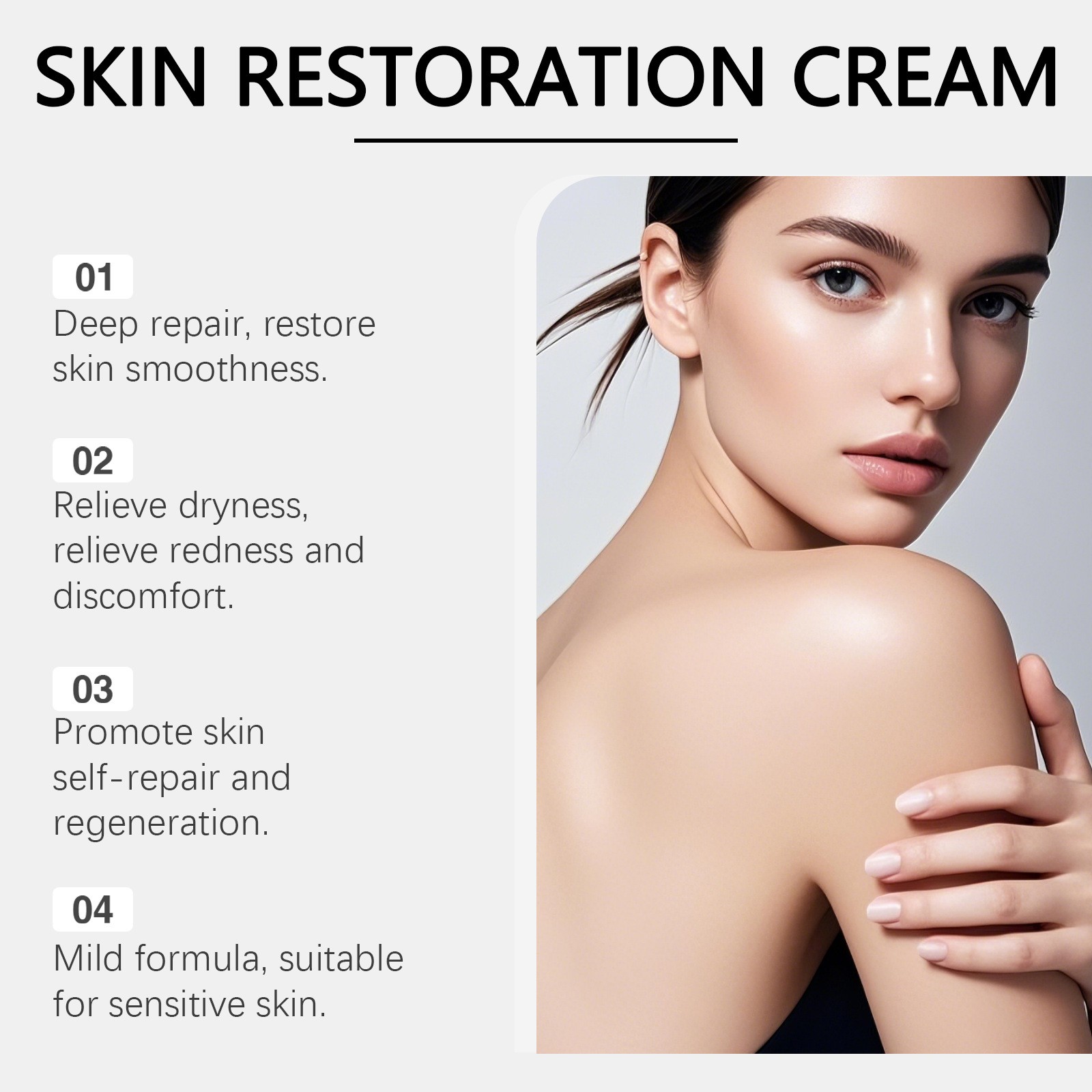 1-3PCS Biotin 10-in-1 Skin Restoration Cream, 2026 New Skin Treatment Cream ~US