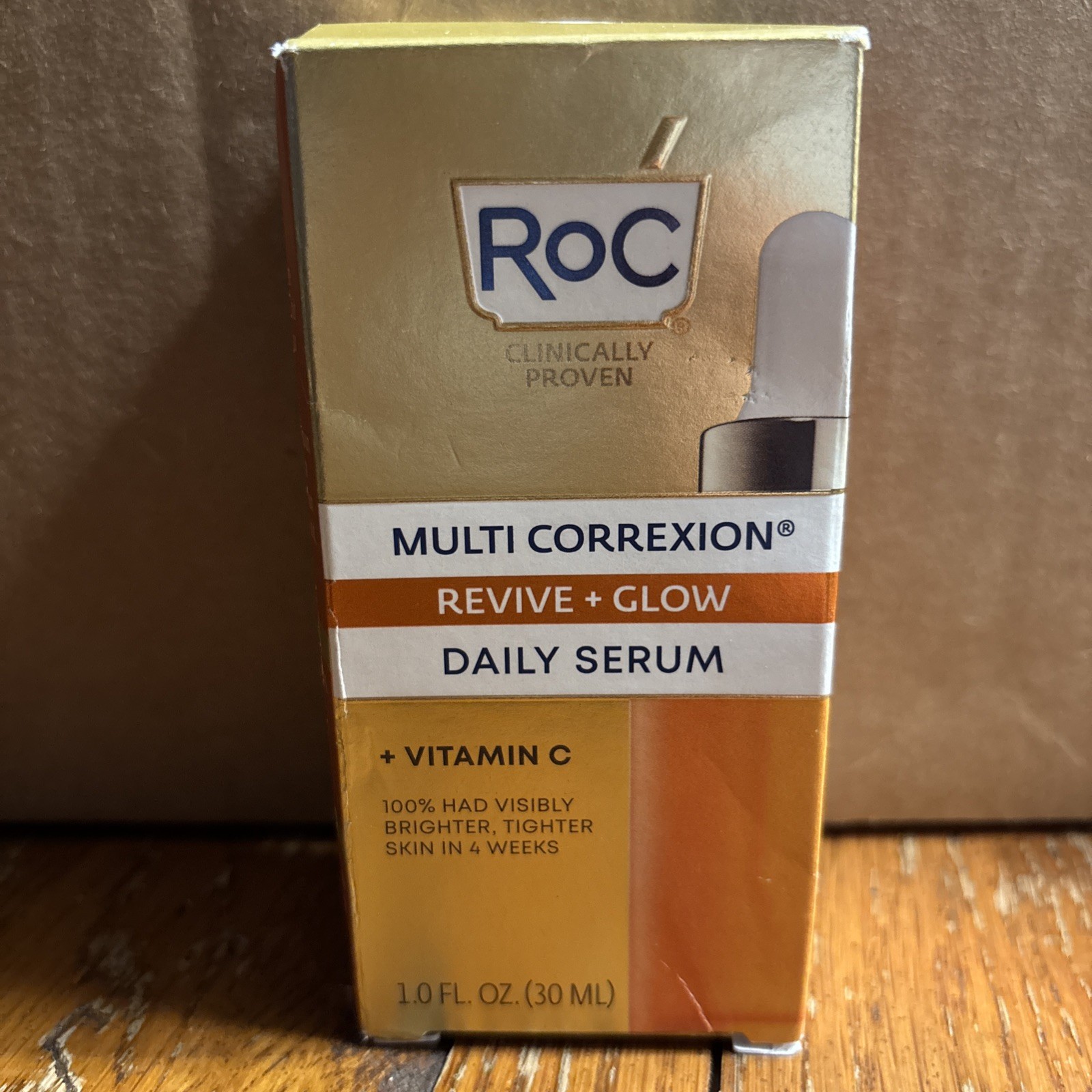 RoC Multi Correxion Revive + Glow Daily Serum 1.0fl.oz./30ml New In Box