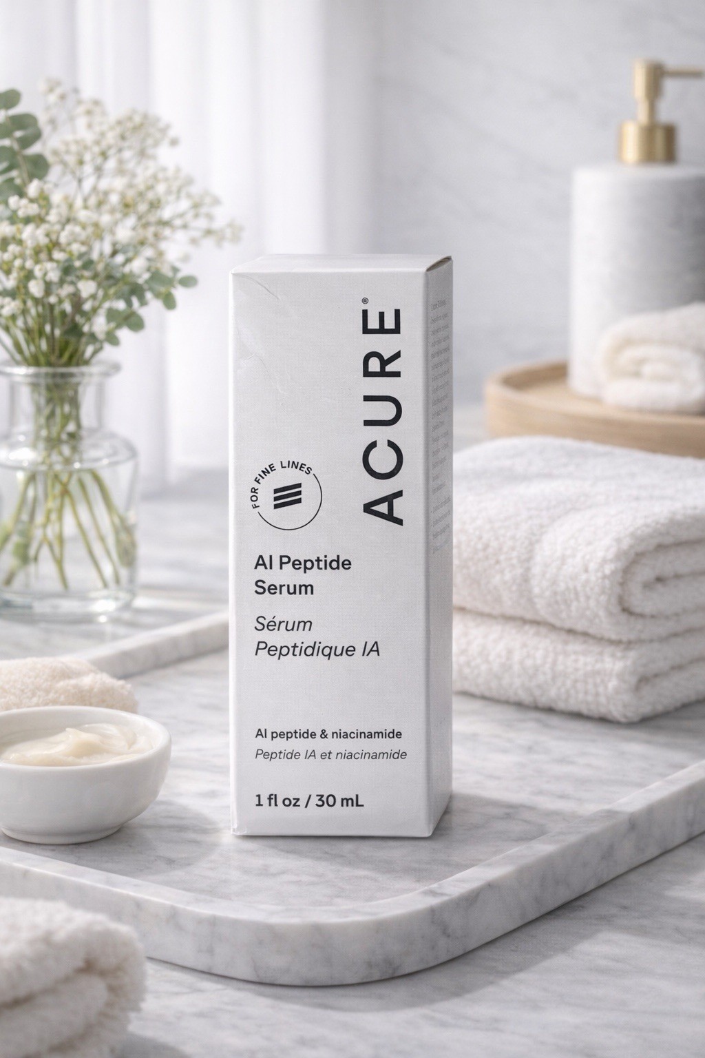 ACURE – Resurfacing Amino Acid Facial Serum – 1 oz – New In Box