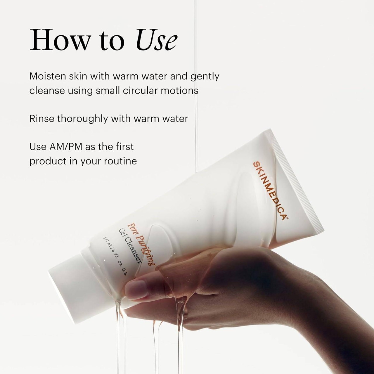 SkinMedica Pore Purifying Gel Cleanser 177ml 6oz NEW FAST SHIP