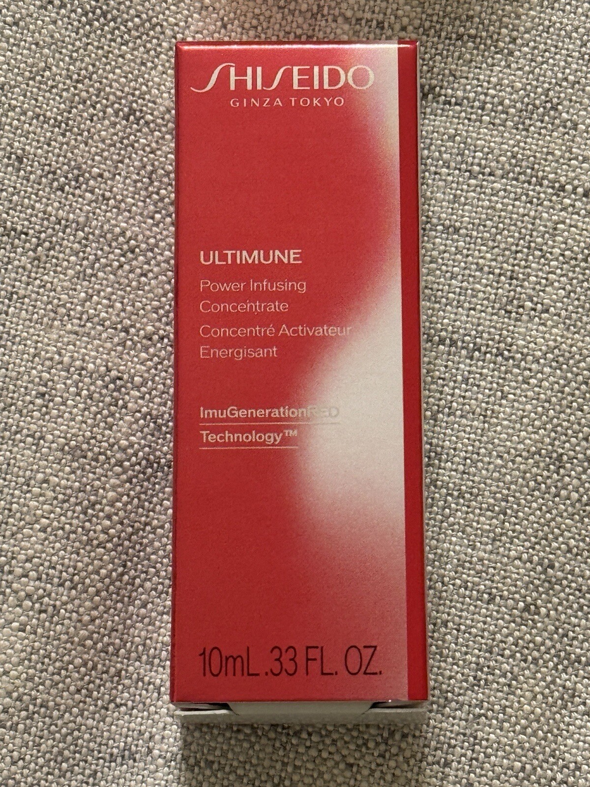 Shiseido Ultimune Power Infusing Concentrate Serum, 10ml 0.33 oz NEW IN BOX