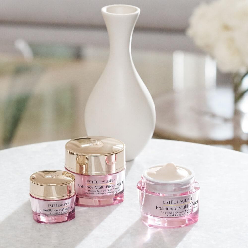 Estée Lauder Resilience Multi-Effect Night Tri-Peptide Face and Neck Cream Moist