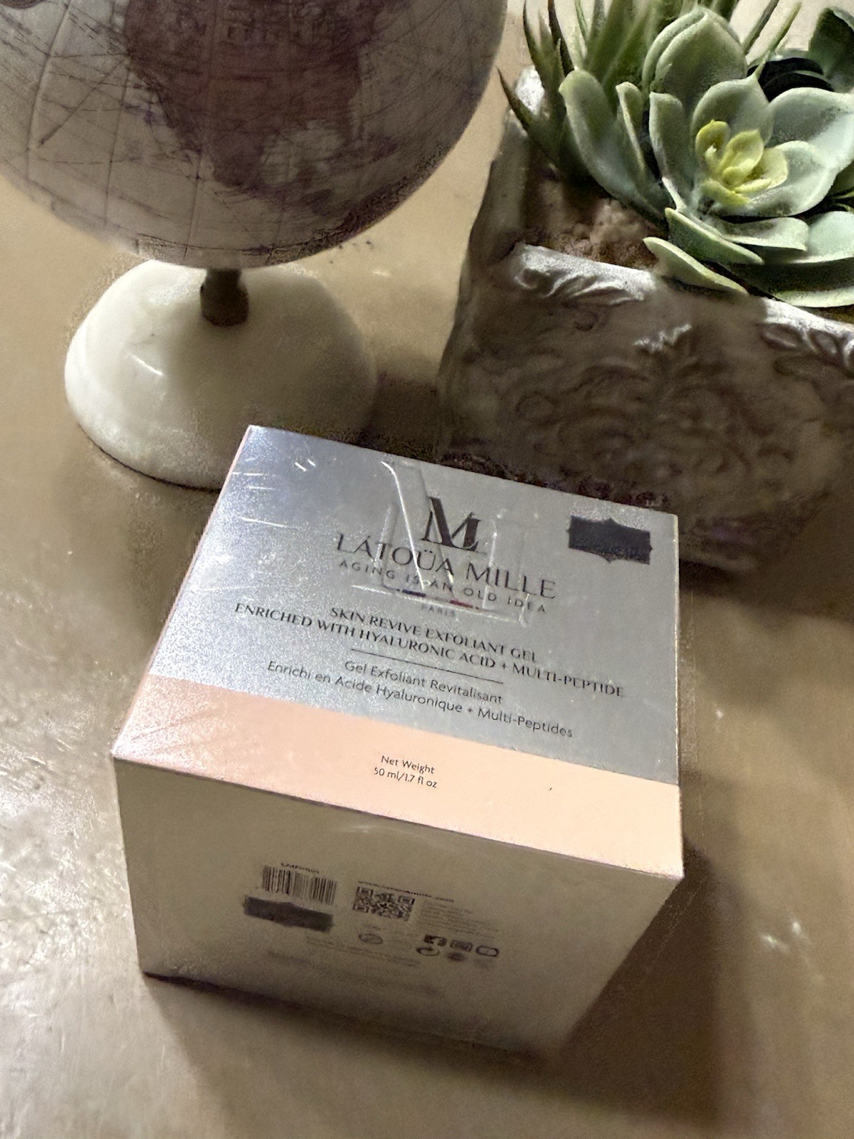 LATOUA MILLE SKIN REVIVE EXFOLIANT GEL 50ml 1.7 oz NEW IN BOX MSRP $350