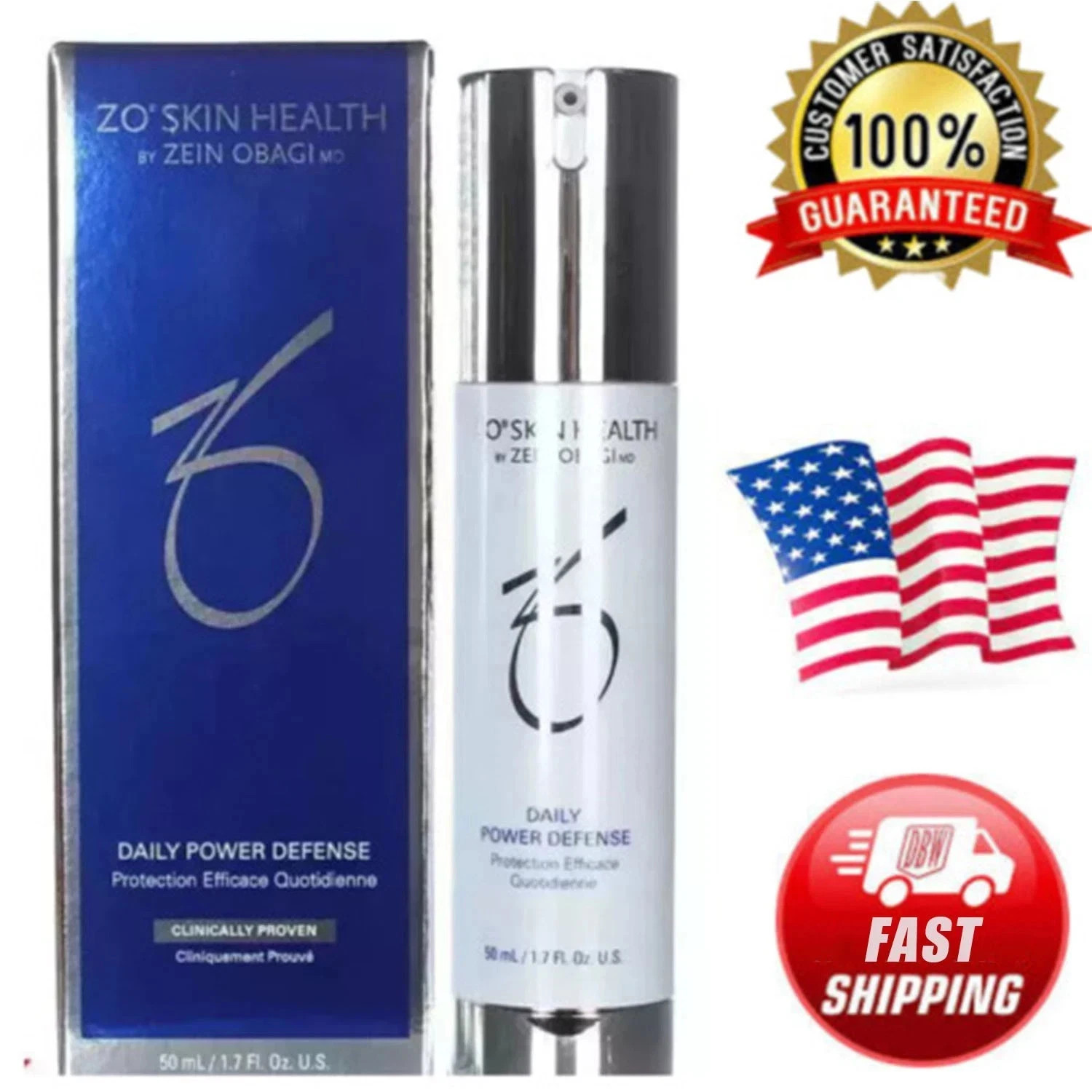 Zo (1.7oz) Health Daily Power Defense 50ml Skin | Anti-Aging Serum | Exp 2027