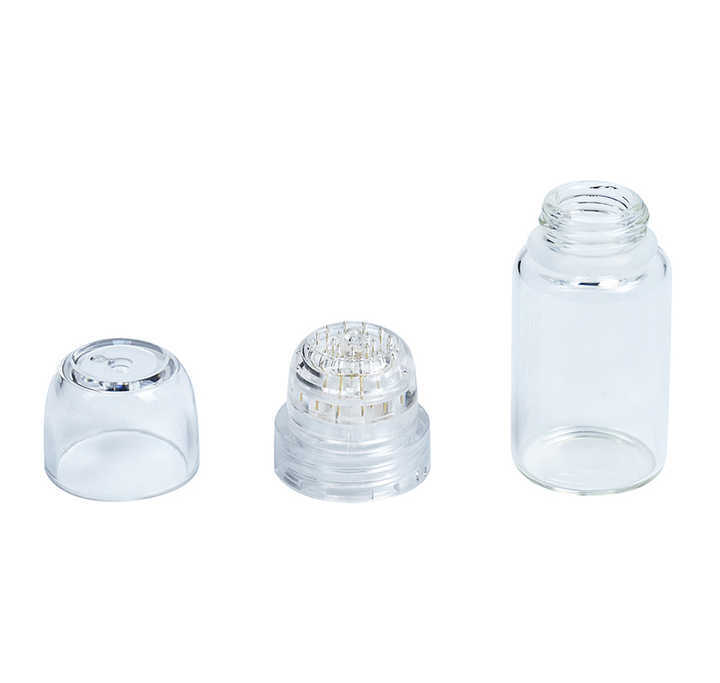 Disposable 20 Pins Tips With Bottle for Face Skin Machine Face Skin Care Tool US