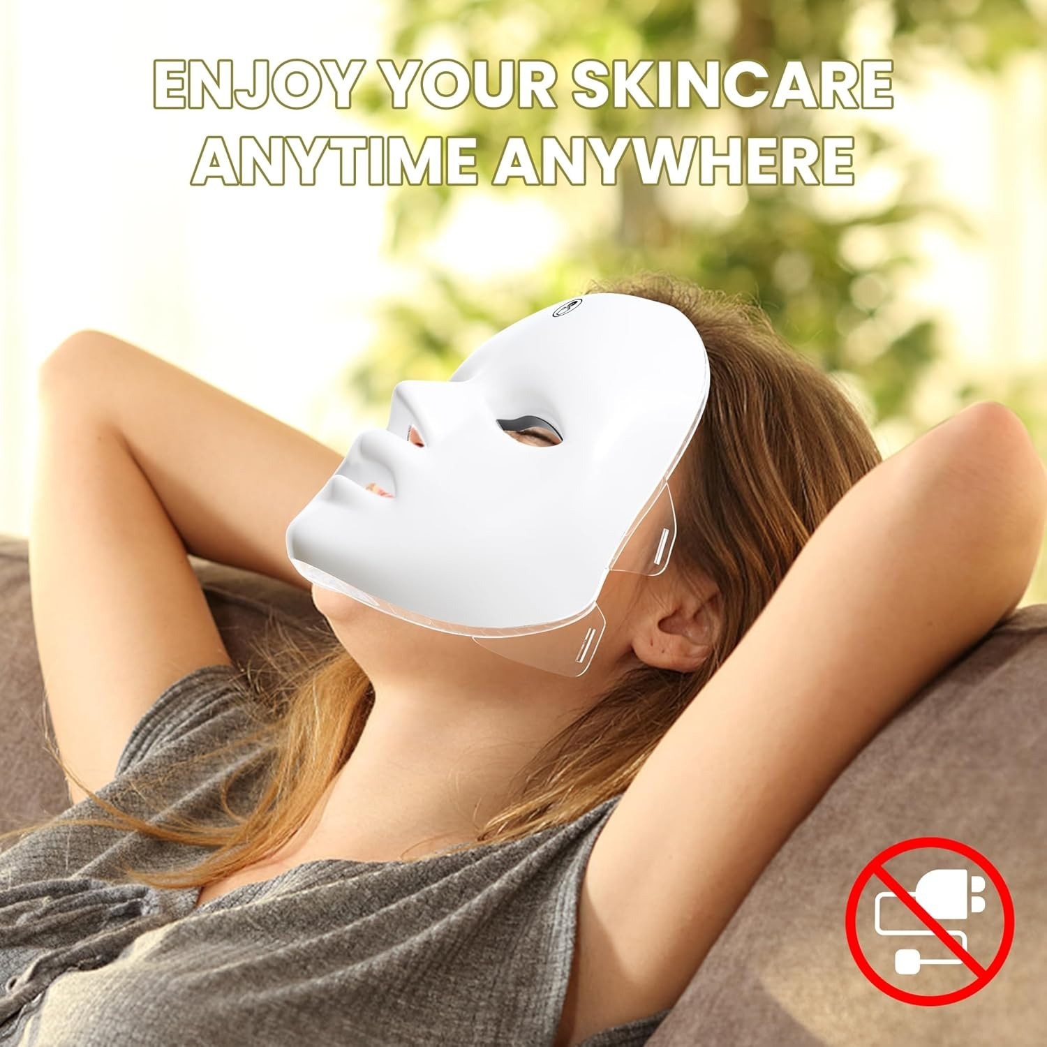 rose gold-seven color beauty red light mask