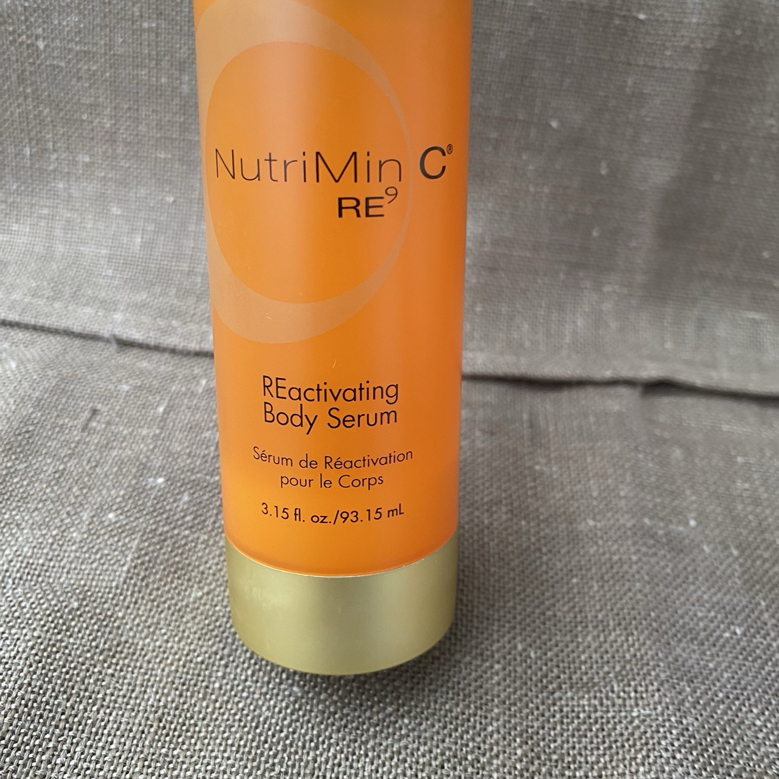 2 Piece Set Arbonne Nutrimin C RE9 Reactivating & Refinish Body Lotion & Serum