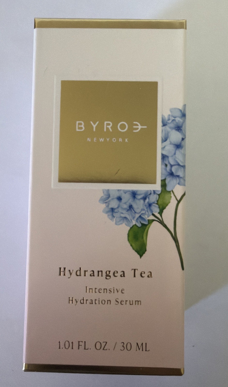 Byroe New York Hydrangea Tea Intensive Hydration Serum 1.01 Fl Oz . NIB NY#54