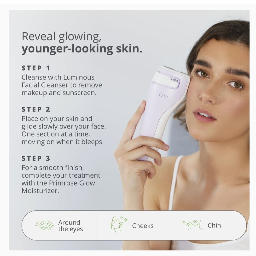 Authentic Tria Age Defying / Smooth Beauty Laser, FDA cleared, Lilac – No Box