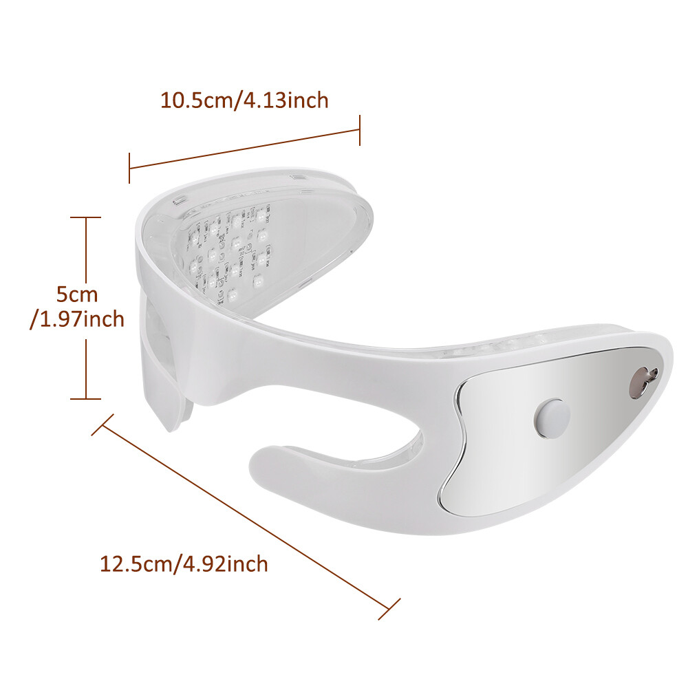 LED Red Light Therapy Eye Massager Device for Anti-Aging,Dark Circles & Wrinkles