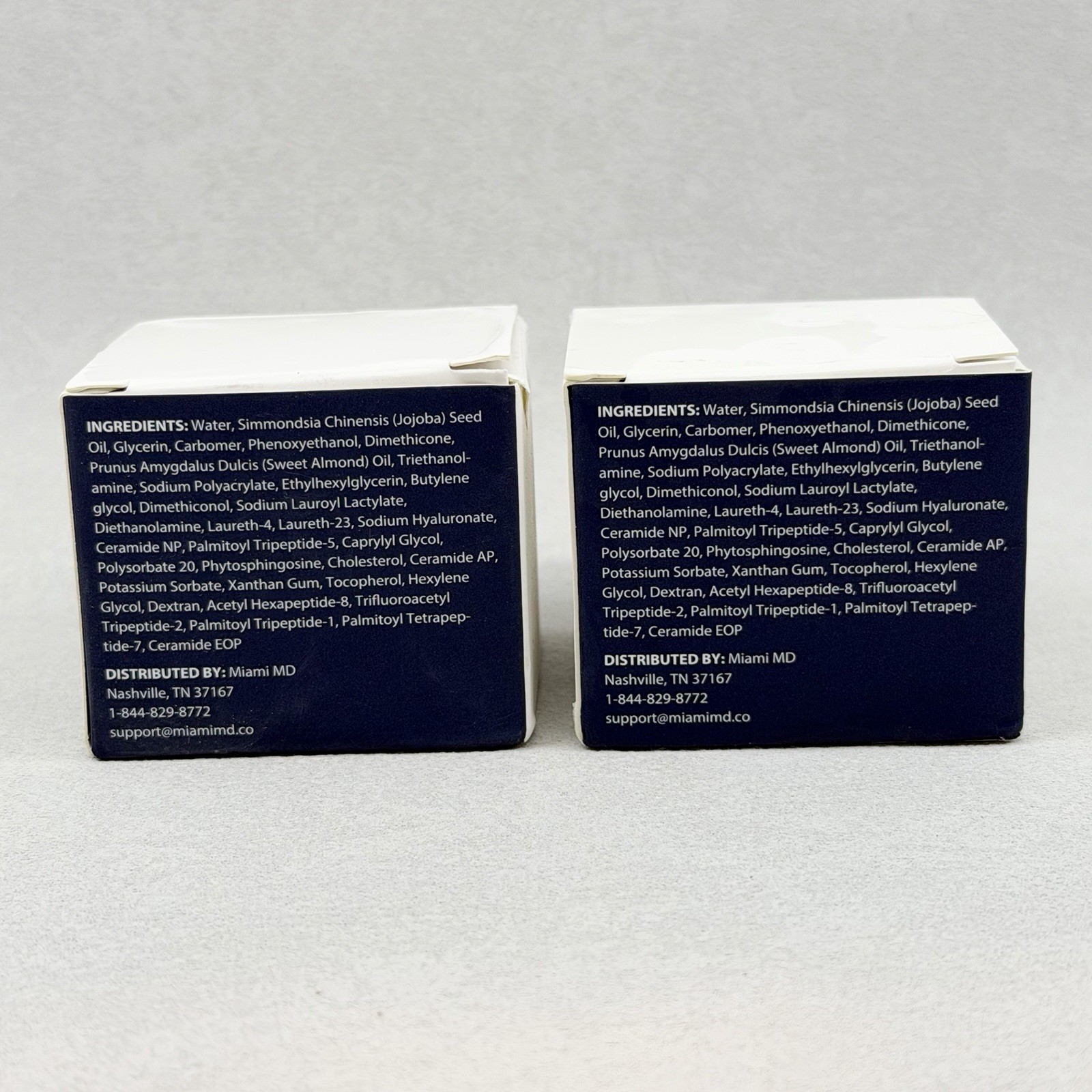 2 PACK MiamiMD Miami MD Age Defying Lift & Firm Cream For Neck And Face NEW