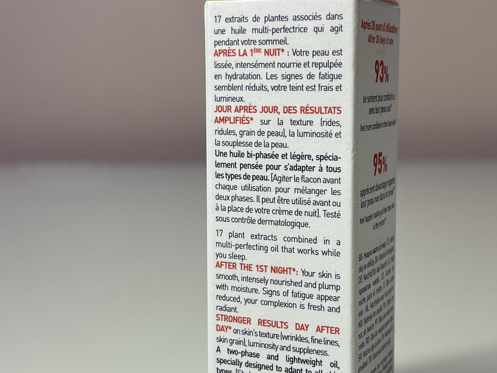 NIB ERBORIAN Skin Therapy Multi Perfecting NIGHT OIL for Face .33oz NEW!