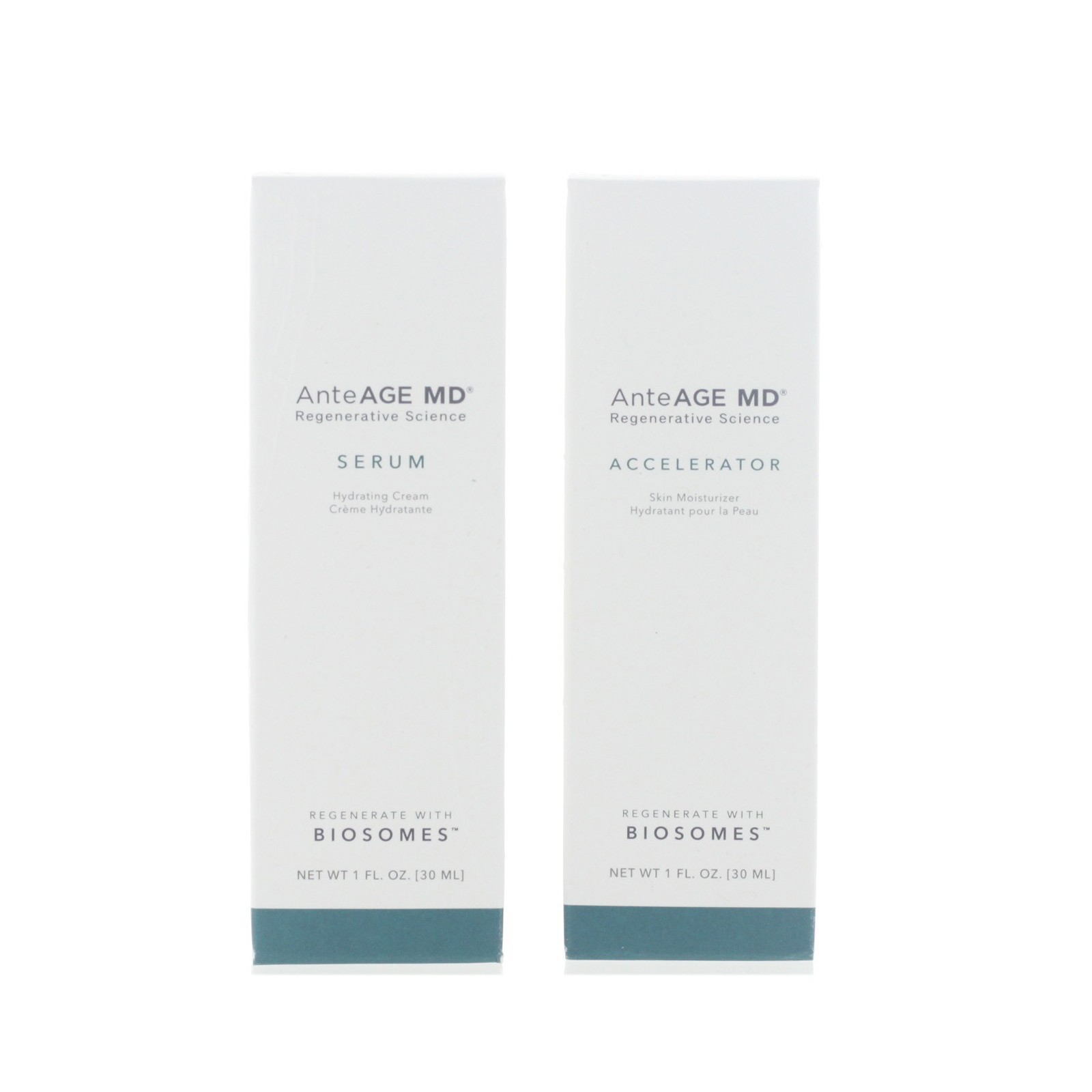 AnteAge Serum + Accelerator 30ml 1oz SET NEW FAST SHIP
