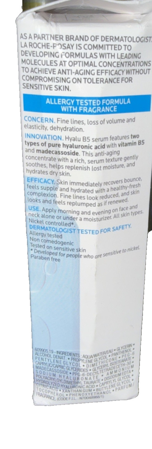 La Roche-Posay Hyalu B5 Serum Anti-Aging Repairing Concentrate – 1.01 oz / 30 mL