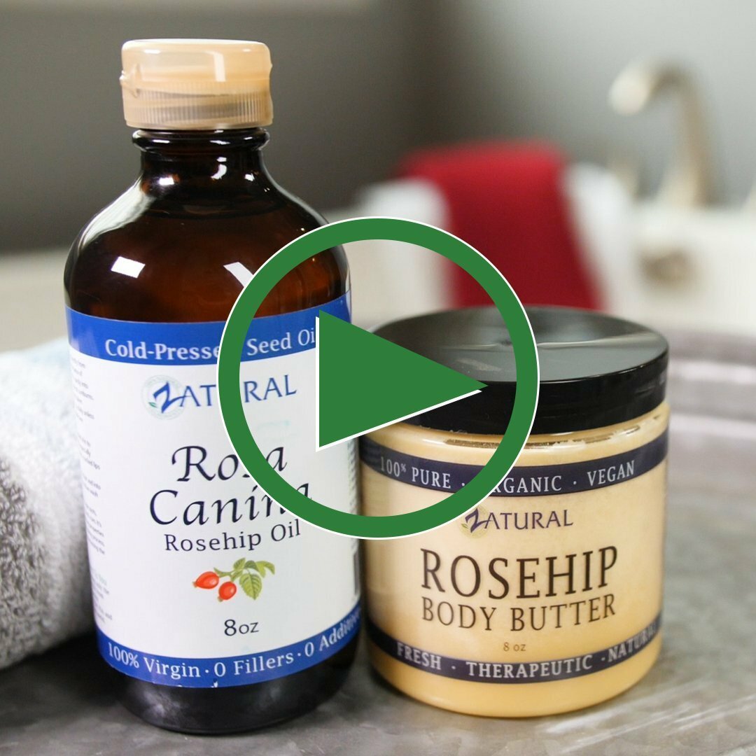 Organic Rosehip Seed Butter + Virgin Shea