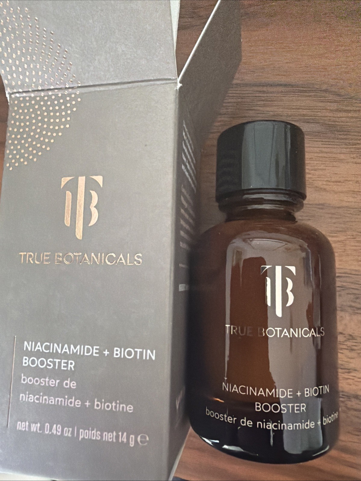 NIB FULL SIZE 100$ VALUE Niacinamide + Biotin Booster True Botanicals .49oz